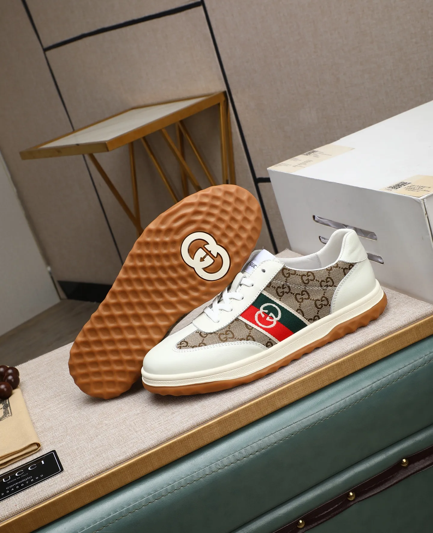 Men's men's shoes💰440 GUCCI🔍🔍2025 latest model Available at the counter at the same time, original calfskin imported from Italy, genuine leather lining, (high-end, extravagant, and classy) with exquisite workmanship, soles: original soles specially provided by the original factory, ⚠Exclusive double-layer movable molded soles are super comfortable⚠, real photos🎬The real ones are better🔍🔍"High quality·Follow the order" code number 38-44 (45 46 customized)